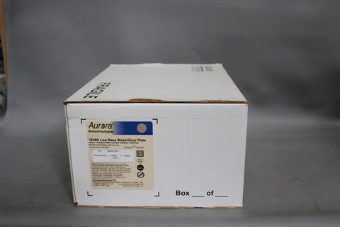 60 NEW AURORA BARCODED STERILE 100um 1536 WELL ASSAY PLATE 00019326