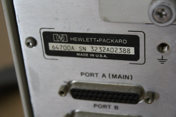 Agilent HP Keysight 64700A Emulation Protocol Analyzer System