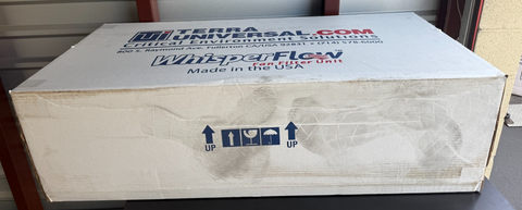 New Terra Universal Fan Filter Unit WhisperFlow 2'x4' HEPA 120V 6601-24-H