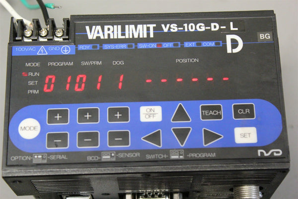 NSD VARILIMIT LIMIT SWITCH OUTPUT CONTROLLER VS-10G-D-L