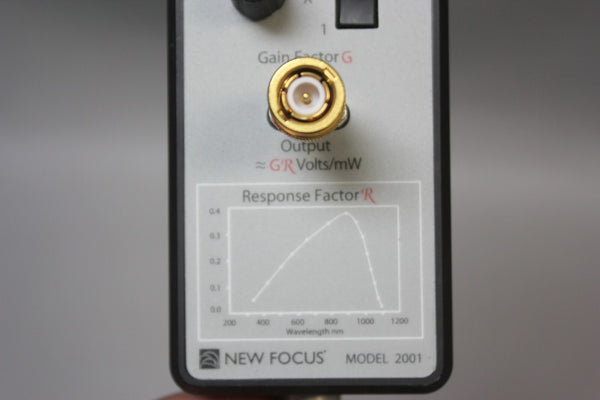 NEW FOCUS OPTICAL RECEIVER WITH ADAPTER 2001
