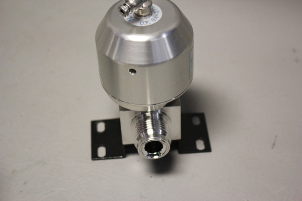 UNUSED SCV KITZ SCT DIAPHRAGM VALVE W/PFA-SEAT 316LE KD STAINLESS STEEL 10K-1/2"