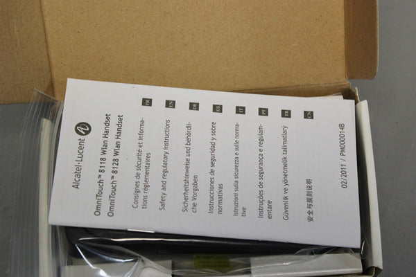 NEW ALCATEL-LUCENT OMNITOUCH 8128 WLAN HANDSET WH1-EACA/1E