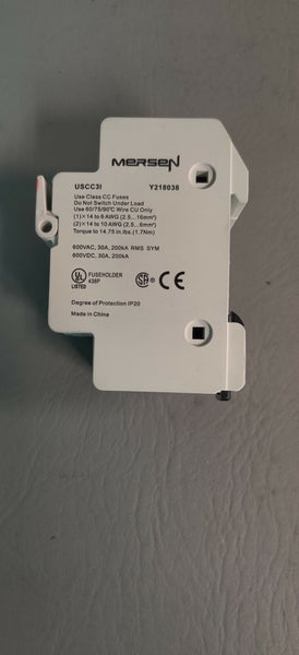  Mersen USCC31 600V 30A Fuse Holder