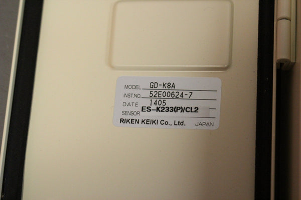UNUSED RIKEN KEIKI GAS DETECTOR GD-K8A