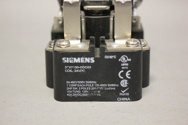 SIEMENS OPEN POWER RELAY  3TX7130-0DC03