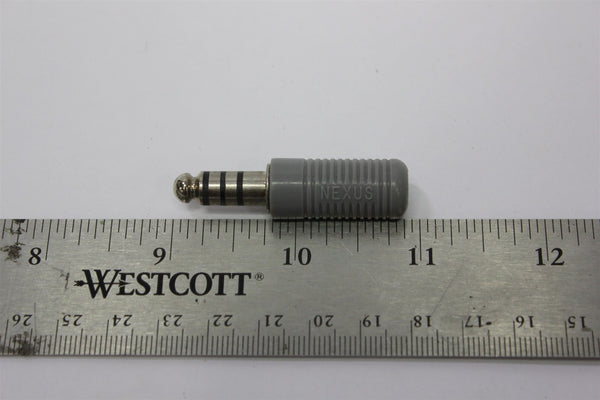 UNUSED AMPHENOL/NEXUS 4 CONDUCTOR AUDIO PHONE CONNECTOR PLUG TP-120