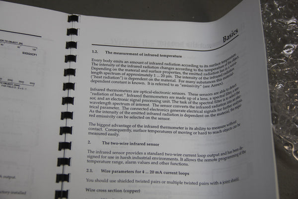 NEW RAYTEK THERMALERT INFRARED TEMPERATURE SENSOR/PYROMETER RAYSXSG5CF2OS