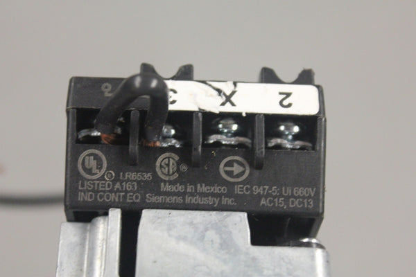 SIEMENS PILOT LIGHT MODULE 52AATGN