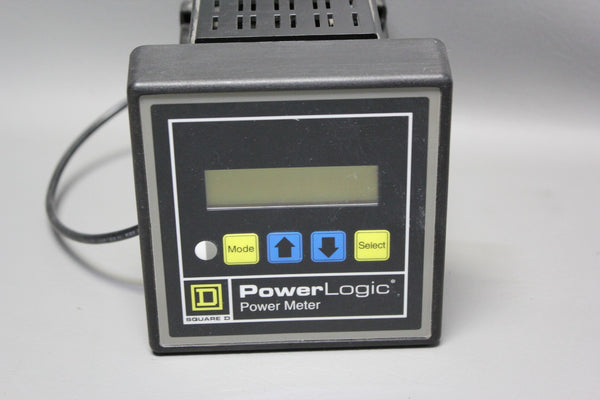 SQUARE D POWERLOGIC 3020 POWER METER WITH TERMINAL  PM-620 & PMD-32