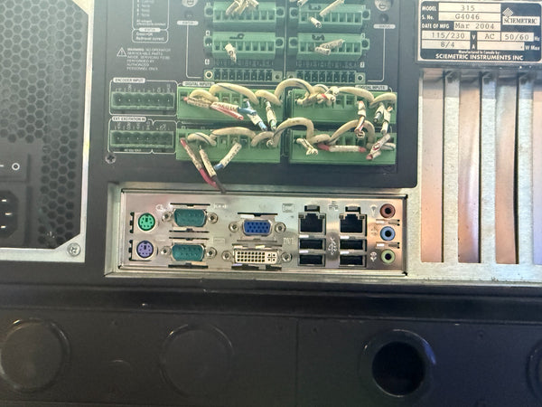 SCIEMETRIC TEST AND ANALYSIS SYSTEM MODEL 325-8 + SPARE PARTS UNIT