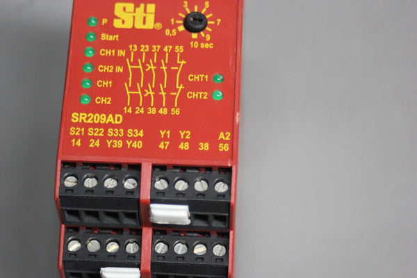 STI SR209AD SAFETY RELAY SR209AD01