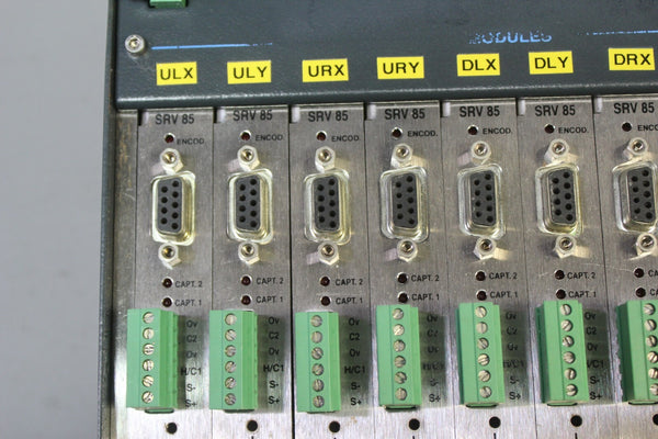 SERAD MCS 32EX MOTION CONTROLLER WITH SRV 85 SIH 24 SOBP 8 MODULES #1
