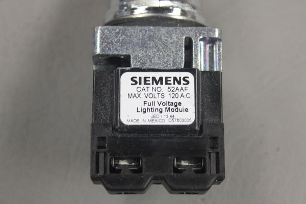 SIEMENS OIL TIGHT PILOT LIGHT 52PL4D2 52AAF