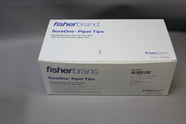 NEW BOX 960 FISHER 100uL PIPETTE TIPS BEVELED MICROPOINT 02-707-431