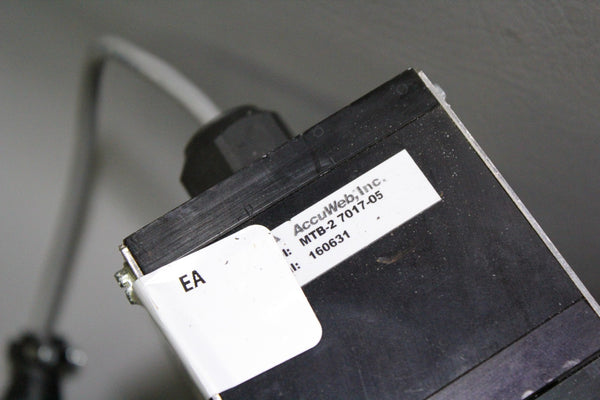 UNUSED ACCUWEB LINEAR ACTUATOR MTR 3135-01 MTB-2 7017-05