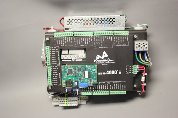 ACCUWEB MICRO 4000 NET WEB GUIDE CONTROLLER CTL 4150-01