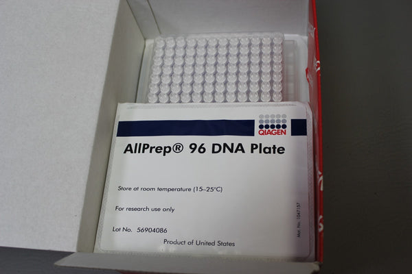 NEW BOX OF 4 QIAGEN ALLPREP 96 DNA PLATES