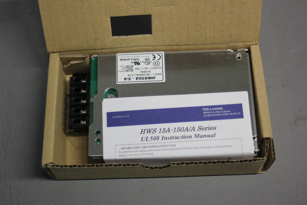 NEW TDK-LAMBDA AC/DC POWER SUPPLY HWS50A-5/A