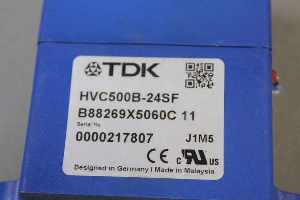 LOT OF 3 TDK HIGH VOLTAGE CONTACTORS  P/N: HVC500B-24SF