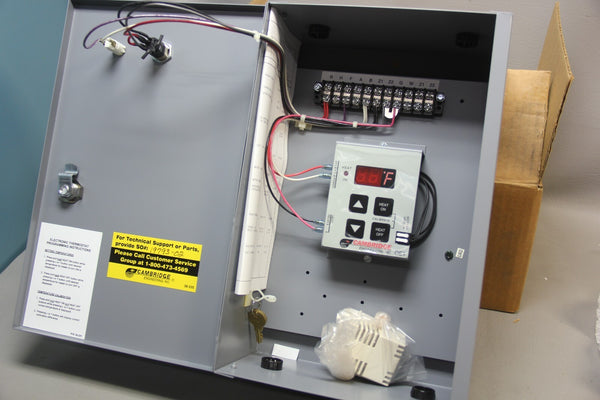 NEW CAMBRIDGE SPACE HEATER THERMOSTAT REMOTE STATION CONTROL IN ENCLOSURE OET