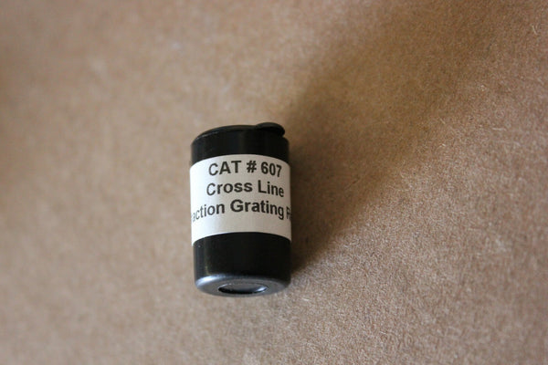 New Ted Pella Microscopy Cross Line Diffraction Grating Replica Specimen 607