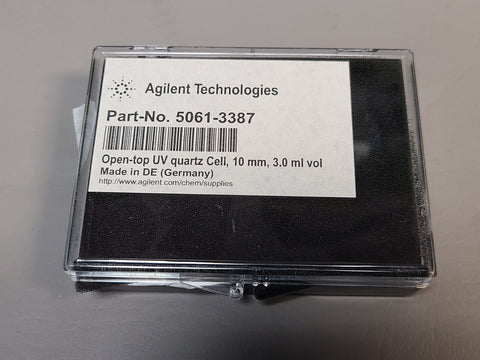 AGILENT LIGHT PATH FLOW THROUGH CELL QS 10.00 MM 10.00MM 5061-3387