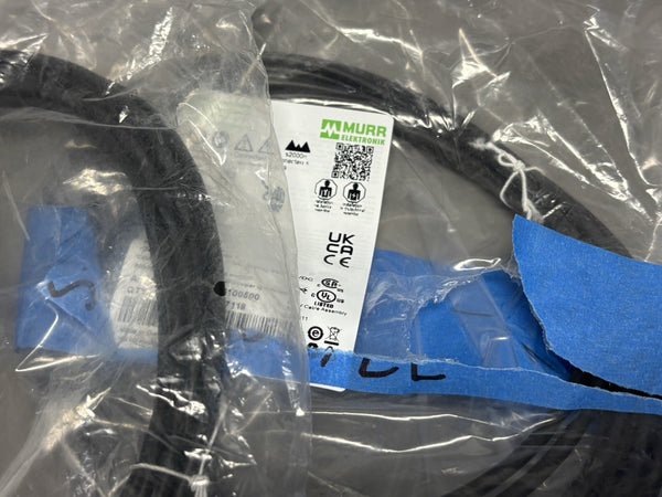 2- NEW Murr Elektronik 7000-08041-6100500 Sensor Cable M8 3-Pin Female