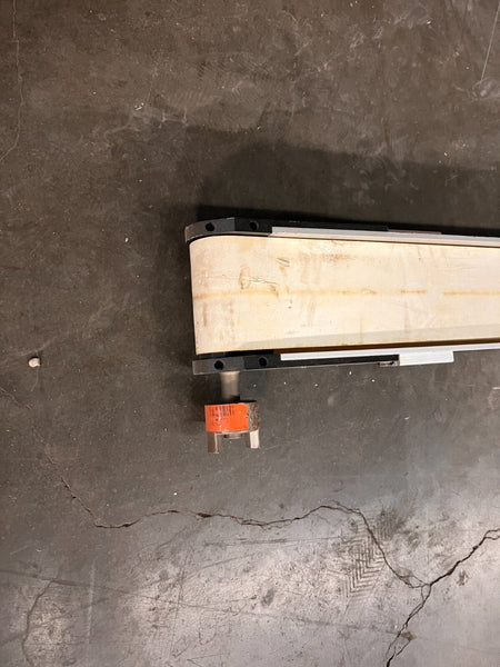 QC Industries Automation Belt Conveyor Section 108"x3"