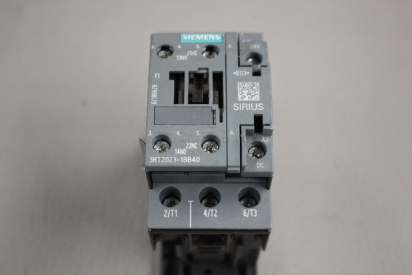 SIEMENS SIRIUS CONTACTOR 3RT2023-1BB40