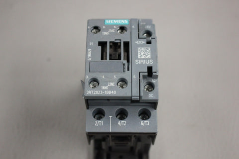 SIEMENS SIRIUS CONTACTOR 3RT2023-1BB40