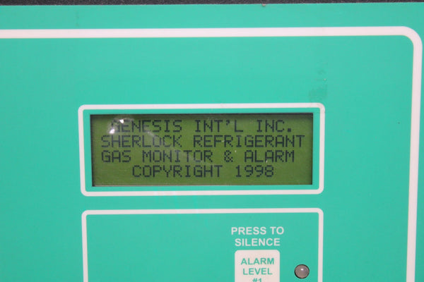 GENESIS SHERLOCK REFRIGERANT GAS MONITOR 60-0036  404 01-0173 36-0013