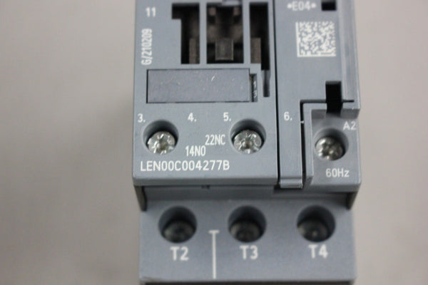 SIEMENS SIRIUS CONTACTOR LEN00C004277B