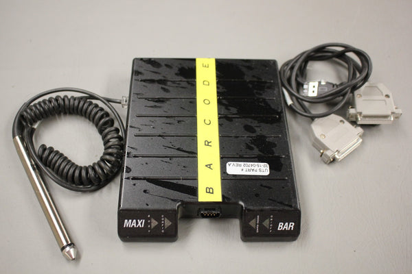 INTERMEC MAXIBAR  0-100202-00-04 BARCODE READER AND CABLES