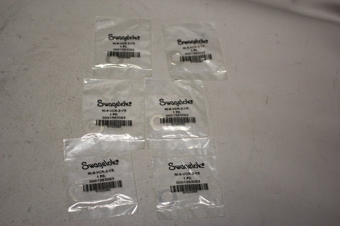 NEW  LOT OF 6 SWAGELOK NI-8-VCR-2-VS GASKET