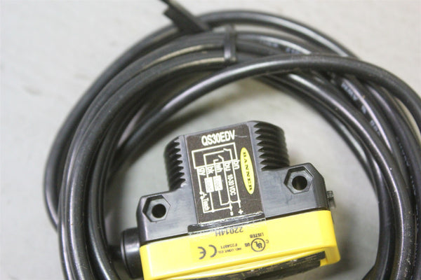 NEW BANNER EXPERT DIFFUSE MODE SENSOR QS30EDV