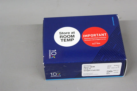 NEW 10X GENOMICS NEXT CHROMIUM GEM CHIP G SINGLE CELL KIT 1000127