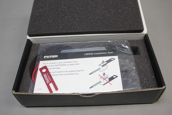 FUTEK MINIATURE S-BEAM LOAD CELL WITH CONNECTOR & BOX LSB200 10G