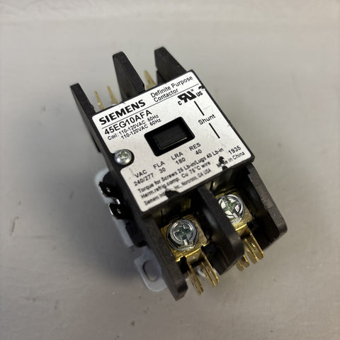 Siemens Definite Purpose Contactor 45EG10AFA