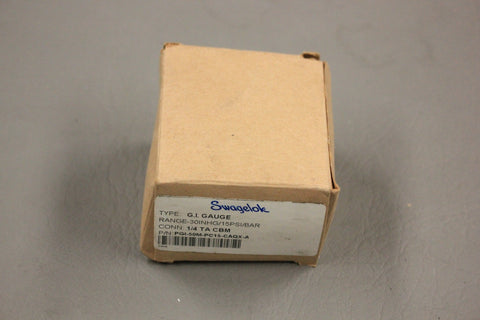 NEW SWAGELOK G.I. GAUGE PGI-50M-PC15-CAQX-A