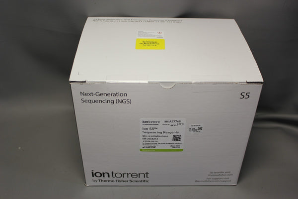 NEW THERMO/ION TORRENT ION S5 SEQUENCING REAGENTS A27768 EXP 2024-06-30