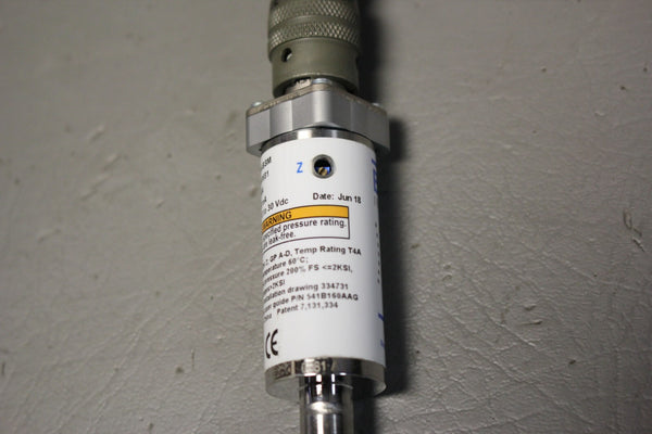 UNUSED BROOKS SOLIDSENSE II UHP PRESSURE TRANSDUCER GFD01A4BSM 100 PSIA