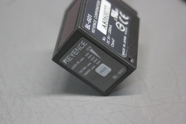 KEYENCE LASER BARCODE READER & LASER BL-601 BL-U2