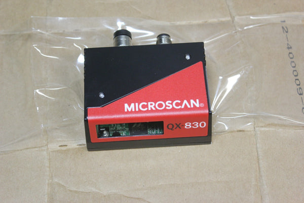 NEW MICROSCAN LASER BARCODE SCANNER	QX-830 & FIS-0830-1004G