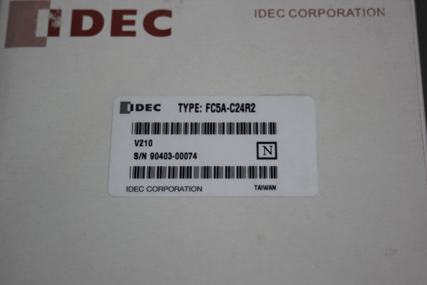 NEW IDEC MICROSMART PLC FC5A-C24R2