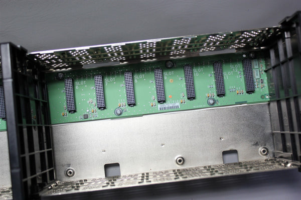 ALLEN BRADLEY CONTROLLOGIX 13 SLOT PLC CHASSIS W/ POWER SUPPLY 1756-A13/B PA75/B