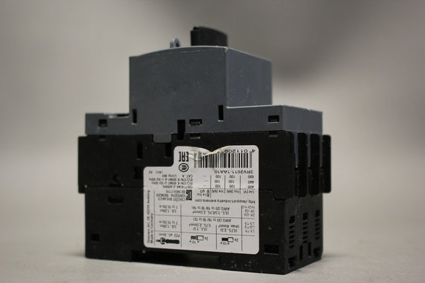 SIEMENS MOTOR PROTECTOR/STARTER 3RV2011-1AA10 SEE DESCRIPTION