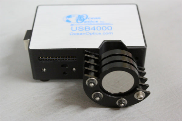 OCEAN OPTICS FIBER OPTIC SPECTROMETER WITH EXTRAS USB4000