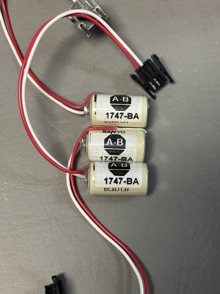 3- Allen Bradley Sanyo Battery 1747-BA