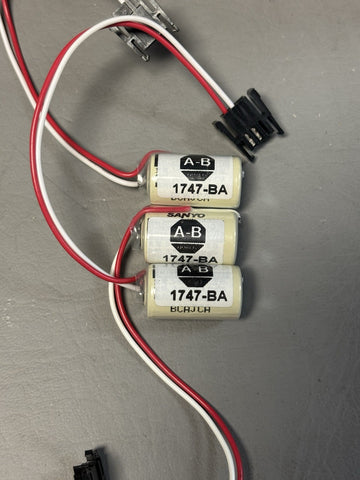 3- Allen Bradley Sanyo Battery 1747-BA